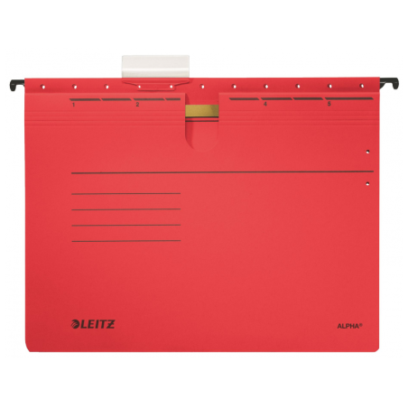 Skoroszyt Zawieszany Leitz Alpha Czerwony 19840025 262961