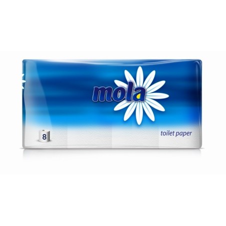 Papier toal. Mola 8 szt. 870048 biały 8opak./ 1worek