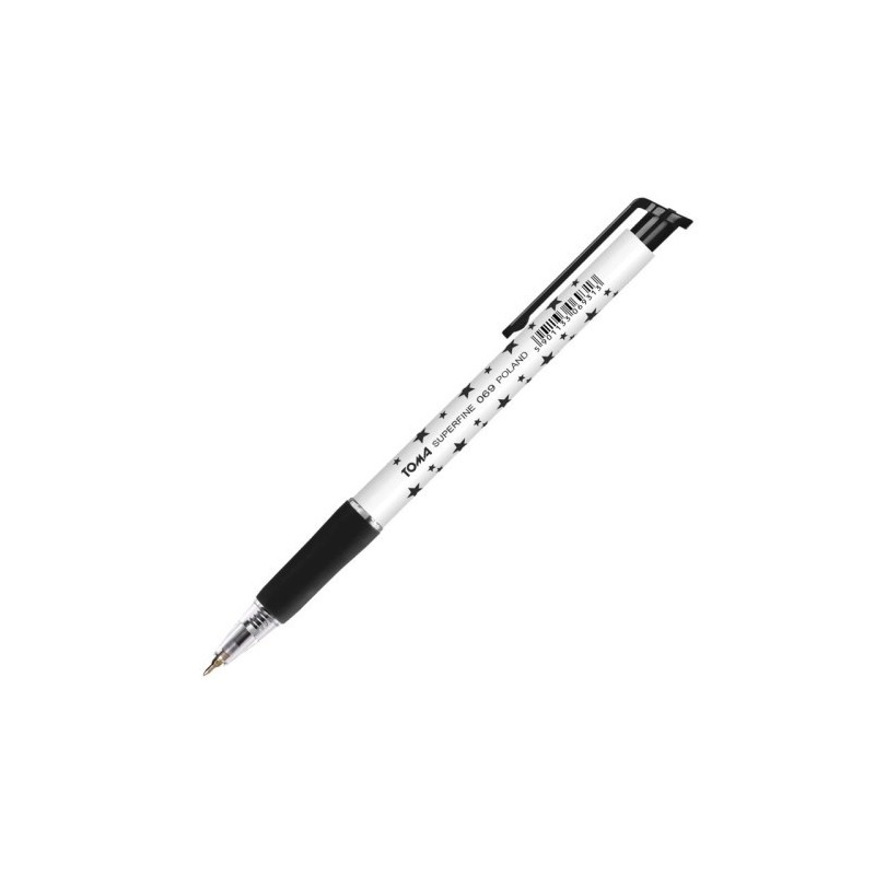 Długopis SuperFine Automat 069 Toma Czarny 550013