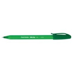 Długopis Z Zatyczką InkJoy 100CAP S0957150 PaperMate Zielony 530749