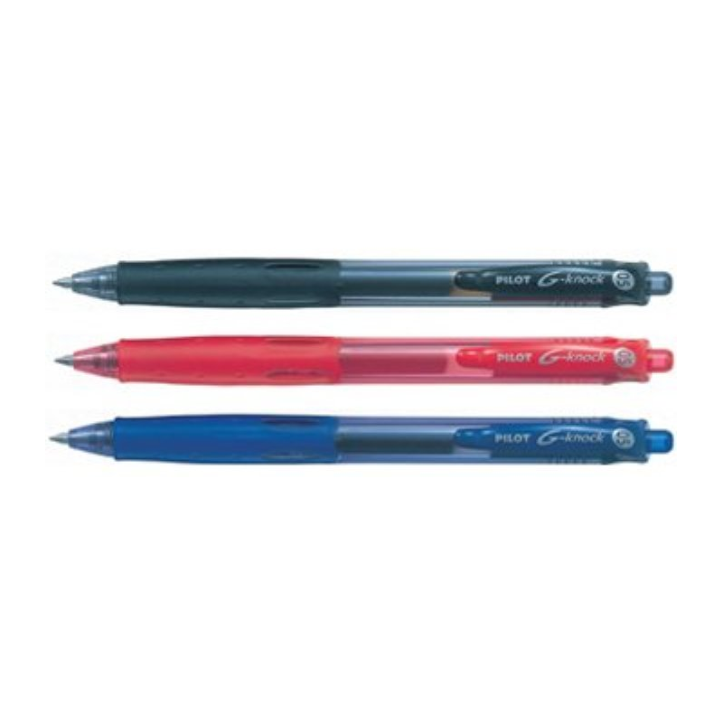 Długopis żelowy Pilot G-Knock Niebieski 750389