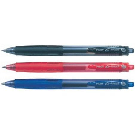 Długopis żelowy Pilot G-Knock Niebieski 750389