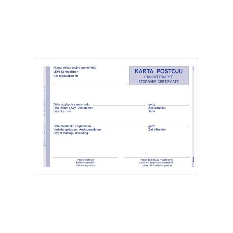 Karta postoju MiP 814-5