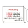 Koperta Specjalistyczna Double Bag Strong Z Rozsz. Bokiem I Spodem Biała E-4S-220 75szt/opak 710143