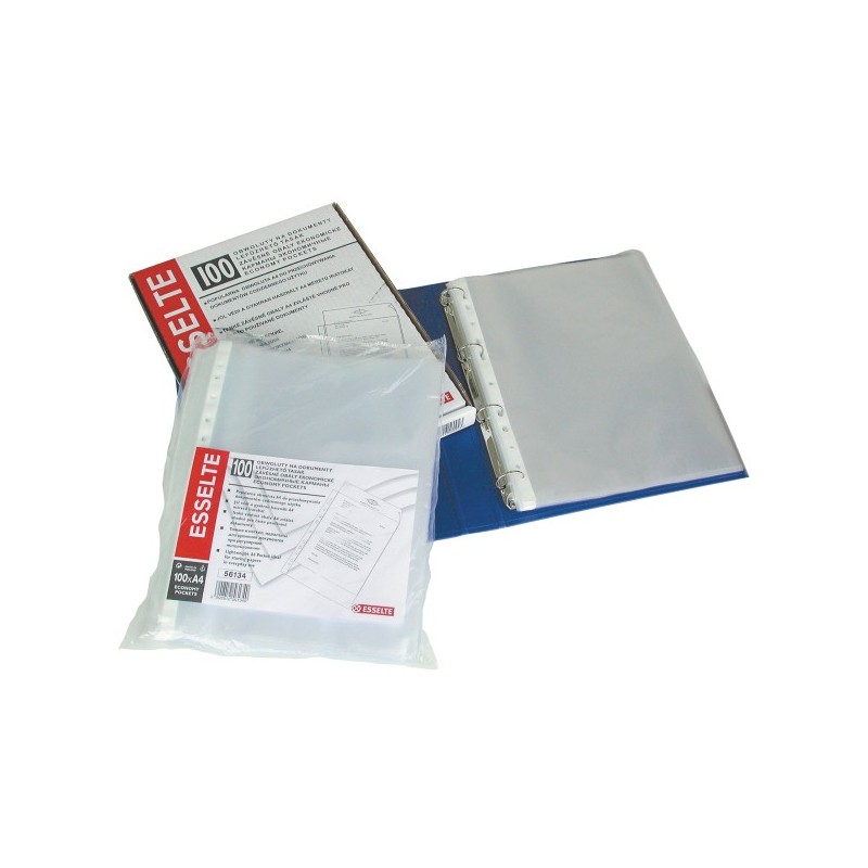 Koszulka Groszkowe A4 Esselte 16690 Folia/100szt 40mic 262906