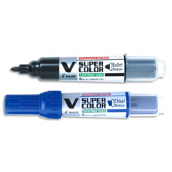 Marker PERM. SCAVSCMR Pilot V Super Color czerwony 750434