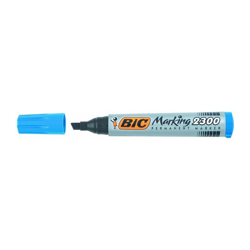 Marker Permanentny Bic 2300 Śc. Końc. Niebieski 430041