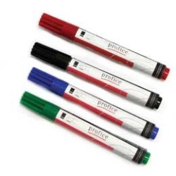 Marker Permanentny Profice ze ściętą końcówką czerwony