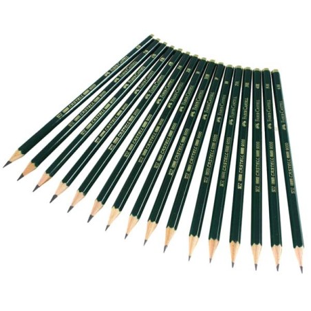 Ołówek FC CASTELL 9000 6H 031004