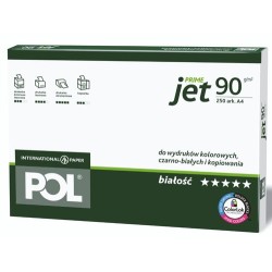 Papier Ksero A4/90g PolJet 250ark  9 ryz/1 karton 810009