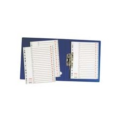 Przekładki Plastikowe PP A4 1-10 Maxi Esselte 100105 262684