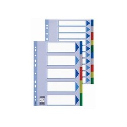 Przekładki Plastikowe PP A5/5 Maxi Esselte 15264 260089