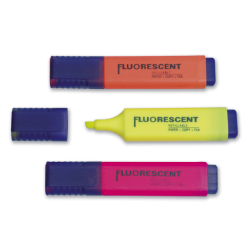 Zakreślacz Fluorescent TT żółty