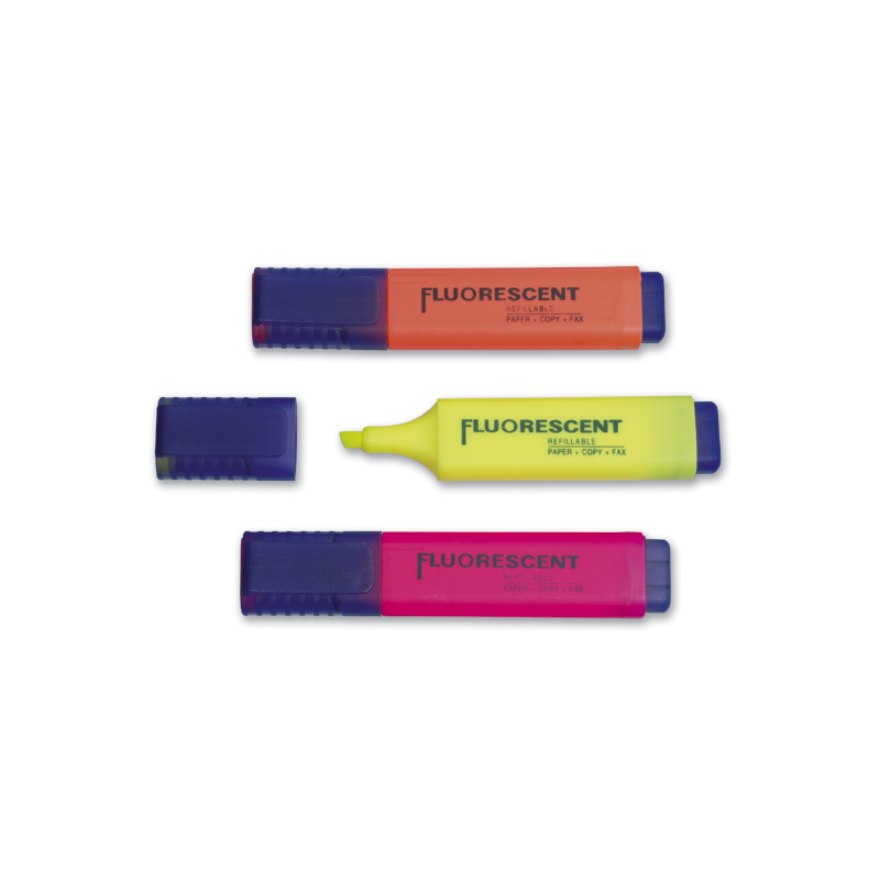 Zakreślacz Fluorescent TT żółty