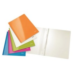 Skoroszyt Kartonowy Leitz WOW A4  Biały 30010001 263243