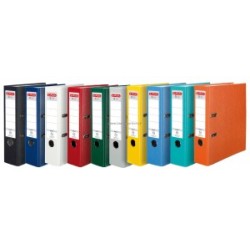 Segregator Herlitz Q.File Standard A4/8cm Turkusowy 060524