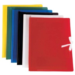 TECZKA WIĄZANA PLAST. CZERW. BIURFOL TW-01-01 (180019)