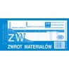 Zwrot materiałów 1/3 A4 353-8 MiP