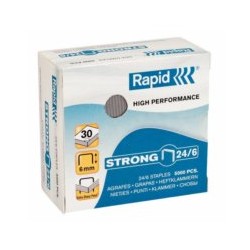 Zszywki Rapid Strong 24/6 5000szt/pud 24859900 263197