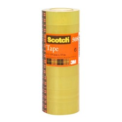 Taśma Samoprzylepna Scotch Ekon.508 8szt/opak 19mm x 33m 090525 3M-UU010702551