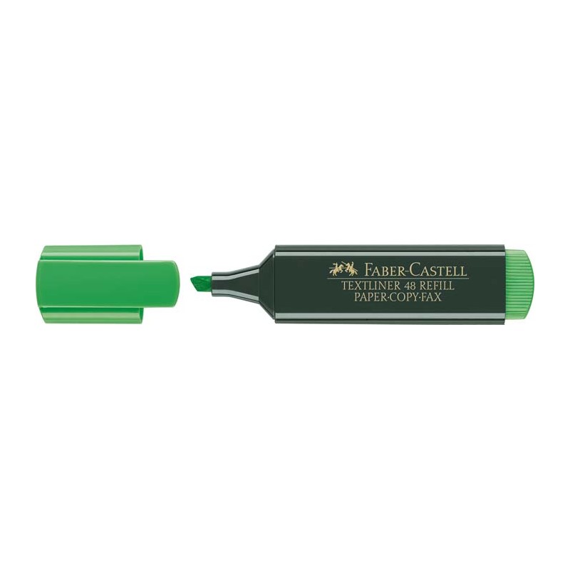 Zakreślacz Faber-Castell Zielony (154863) 030984
