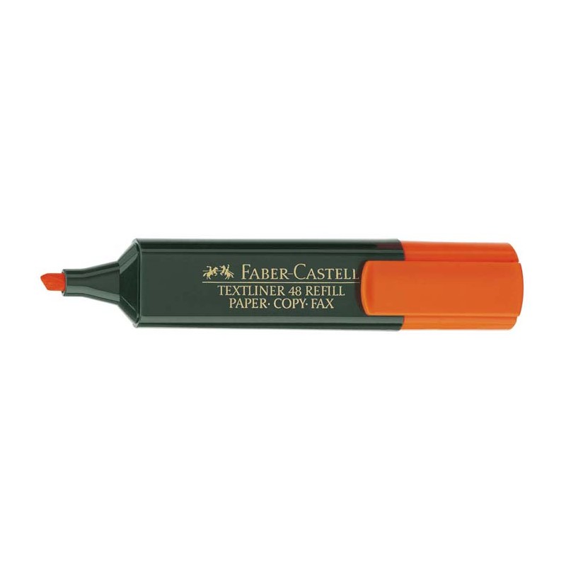 Zakreślacz Faber-Castell Pomarańczowy (154815) 030985