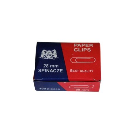 Spinacze Grand/Yanda Okrągłe R 28mm 100szt/pud 020088