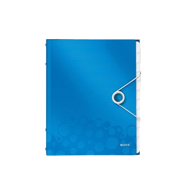 Teczka Segregująca PP 12 przekładek Leitz WOW niebieski 4634-00-36 264186