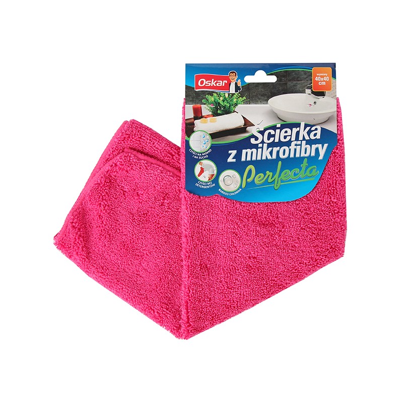 Ścierka Oskar Perfecta Mikrofibra 40x40cm