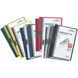 Skoroszyt Zaciskowy Duraclip Original Durable 30k Żółty 2200-04 160011