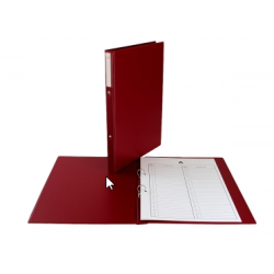 Teczka Do Akt Osobowych Biurfol TD-02 A4/2r Bordowa
