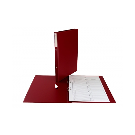 Teczka Do Akt Osobowych Biurfol TD-02 A4/2r Bordowa