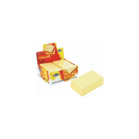 Notes Samoprzylepny Eagle 125x75 100k Żółty