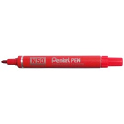 Marker N50 Pentel Czerwony