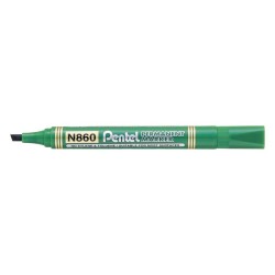 Marker N860 Pentel Koń.Śc. 1,2-4mm Zielony 230681
