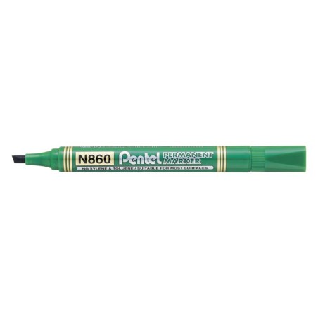 Marker N860 Pentel Koń.Śc. 1,2-4mm Zielony 230681