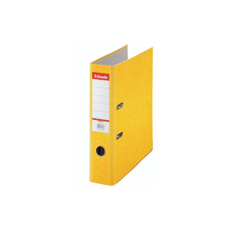 Segregator Kartonowy Kolorowy Esselte A4/75 Żółty