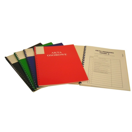 Teczka do akt osobowych z bindą zew. Konfex TG02