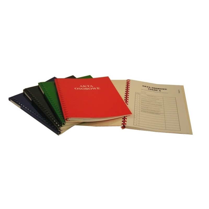 Teczka do akt osobowych binda wew. Konfex T03